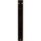 Ekena Millwork Maria Wrought Iron Bracket, (Single center brace), Antiqued Brass 1 1/2"W x 7 1/2"D x 10"H BKTM01X07X10SMAABS - alternate 2